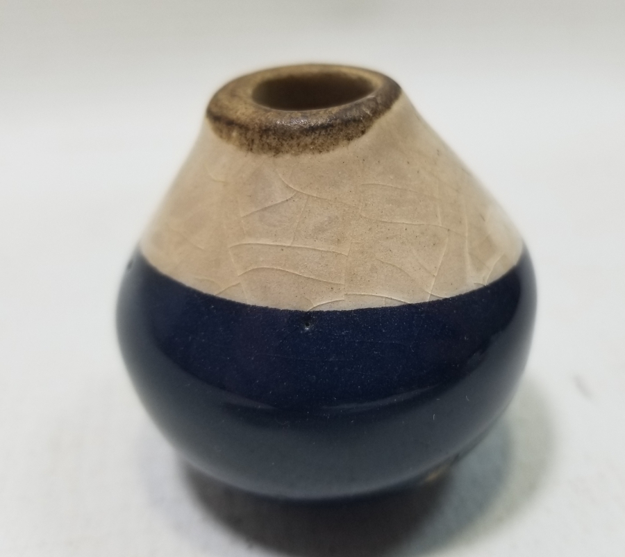 OSMANLI DÖNEMİ NADİR FORMDA KÜTAHYA HOKKA