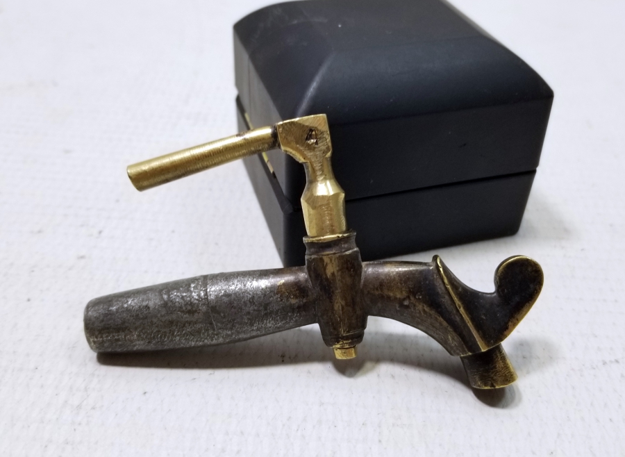 OSMANLI DÖNEMİ HAYVAN BAŞI FORMUNDA RUS SEMAVER KURNASI - ÇEŞMESİ