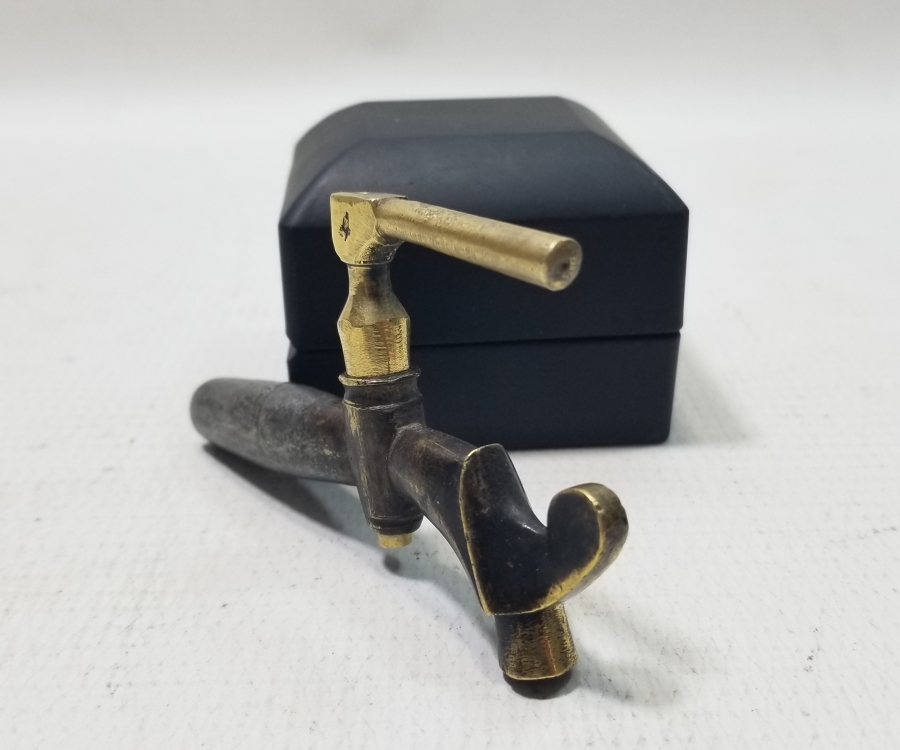 OSMANLI DÖNEMİ HAYVAN BAŞI FORMUNDA RUS SEMAVER KURNASI - ÇEŞMESİ