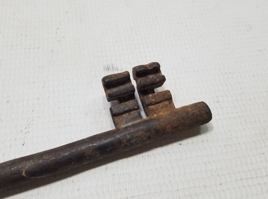 OSMANLI DÖNEMİ BÜYÜK BOY GİZLİ HAÇLI RUM ANAHTAR