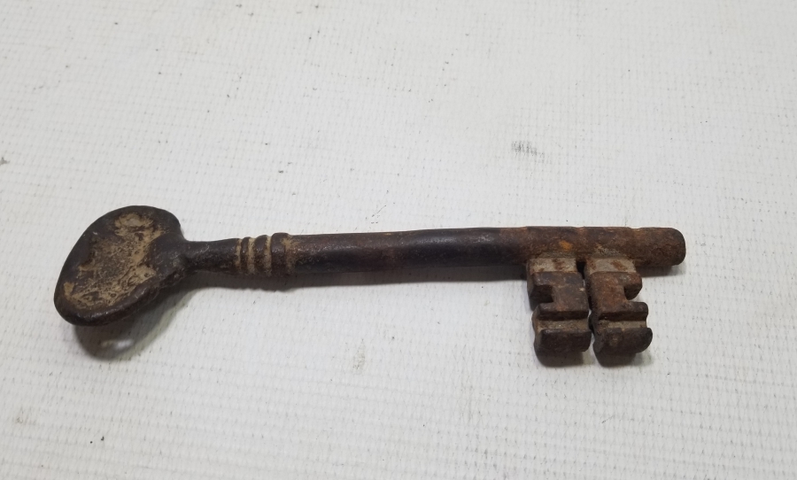 OSMANLI DÖNEMİ BÜYÜK BOY GİZLİ HAÇLI RUM ANAHTAR