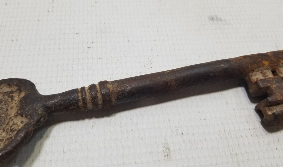 OSMANLI DÖNEMİ BÜYÜK BOY GİZLİ HAÇLI RUM ANAHTAR