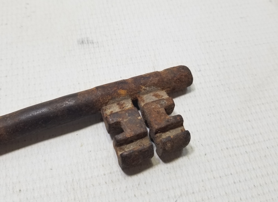 OSMANLI DÖNEMİ BÜYÜK BOY GİZLİ HAÇLI RUM ANAHTAR