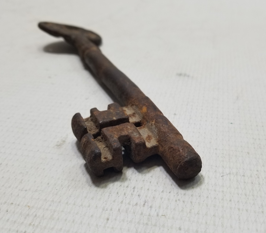 OSMANLI DÖNEMİ BÜYÜK BOY GİZLİ HAÇLI RUM ANAHTAR