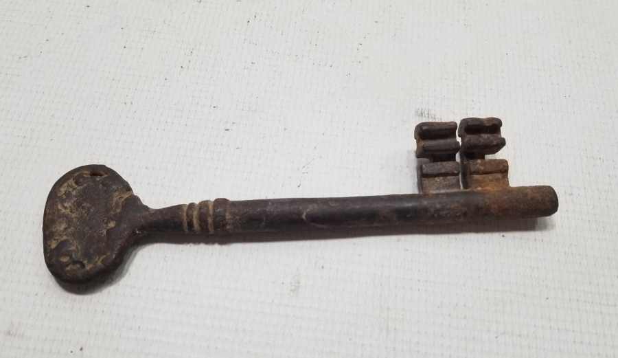 OSMANLI DÖNEMİ BÜYÜK BOY GİZLİ HAÇLI RUM ANAHTAR