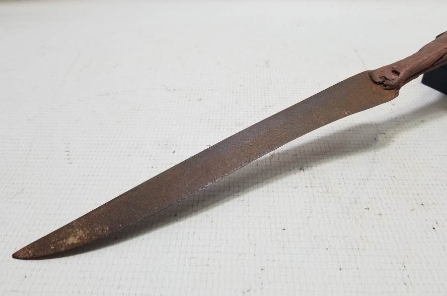 GADDARE FORMLU OSMANLI DÖNEMİ BOYNUZ SAPLI ÇERKES KAMASI