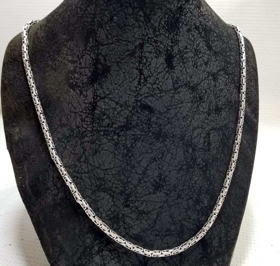 ÖZEL YAPIM GÜMÜŞ KRAL ZİNCİRİ