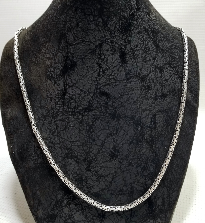 ÖZEL YAPIM GÜMÜŞ KRAL ZİNCİRİ