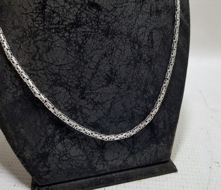 ÖZEL YAPIM GÜMÜŞ KRAL ZİNCİRİ