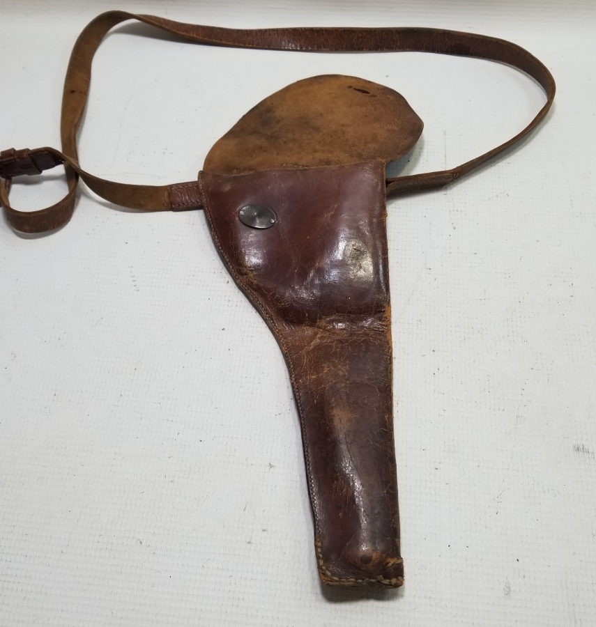 NADİR TİPTE OSMANLI DÖNEMİ PAŞA TABANCA KILIFI VE KEMERİ