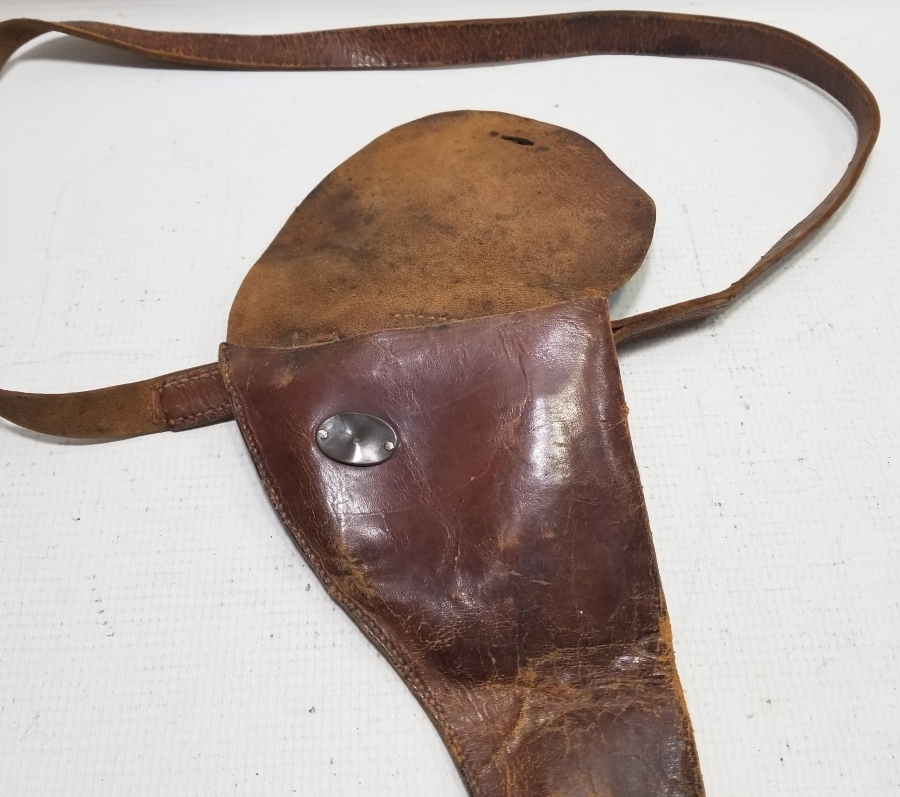 NADİR TİPTE OSMANLI DÖNEMİ PAŞA TABANCA KILIFI VE KEMERİ