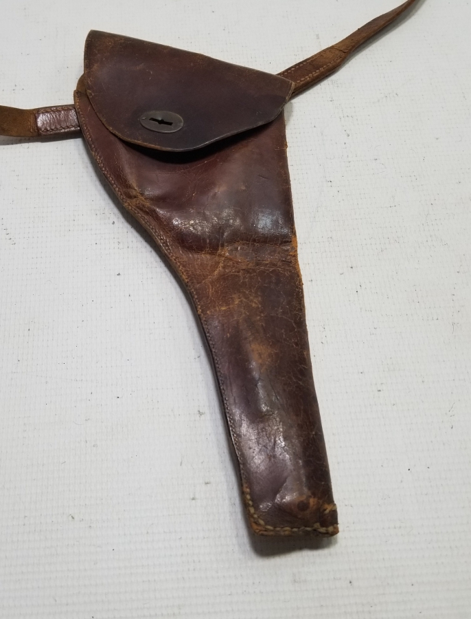 NADİR TİPTE OSMANLI DÖNEMİ PAŞA TABANCA KILIFI VE KEMERİ