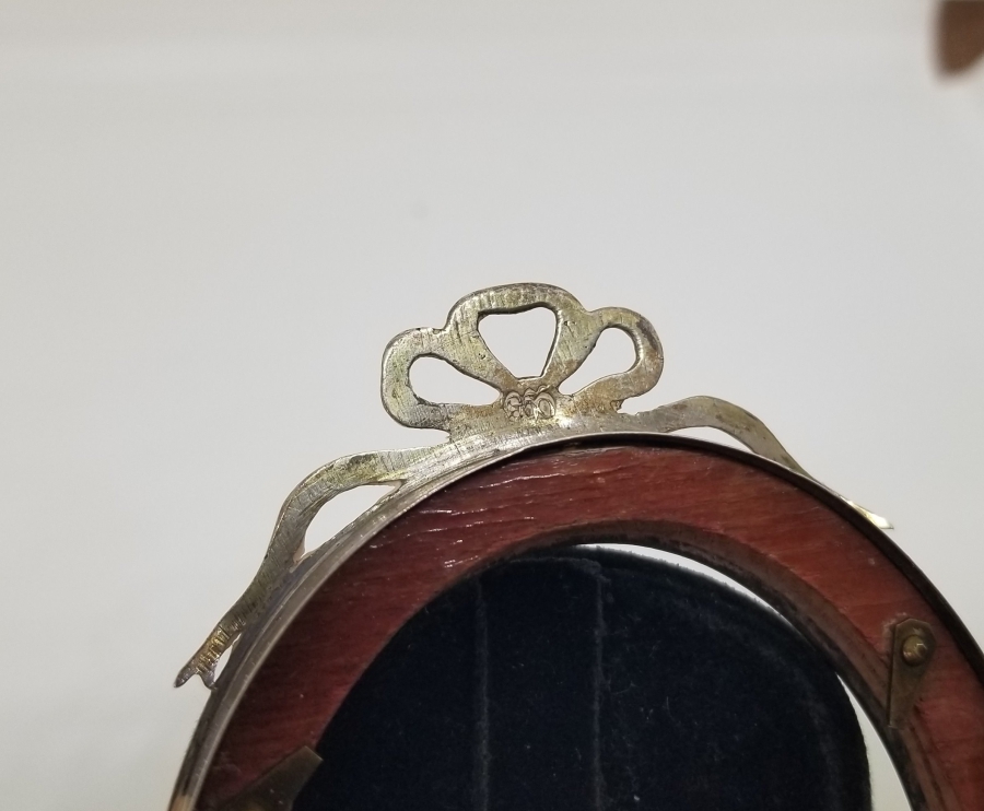 KABARTMA İŞÇİLİKLİ OSMANLI DÖNEMİ GÜMÜŞ FOTOĞRAF ÇERÇEVESİ