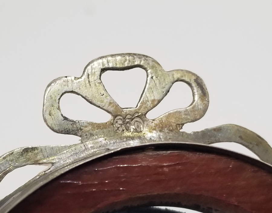 KABARTMA İŞÇİLİKLİ OSMANLI DÖNEMİ GÜMÜŞ FOTOĞRAF ÇERÇEVESİ