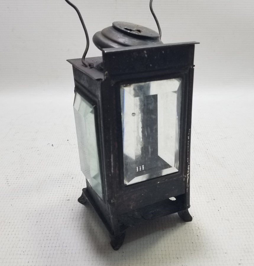 OSMANLI DÖNEMİ KRİSTAL CAMLI SEYYAR EL MUMLUĞU