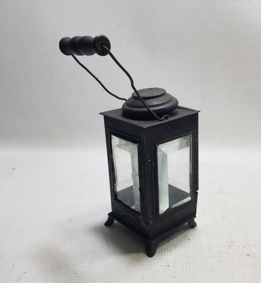 OSMANLI DÖNEMİ KRİSTAL CAMLI SEYYAR EL MUMLUĞU