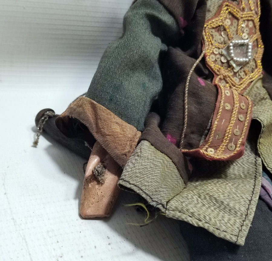 OSMANLI DÖNEMİ EL YAPIMI VE EL BOYAMA ÇOK NADİR KUKLA