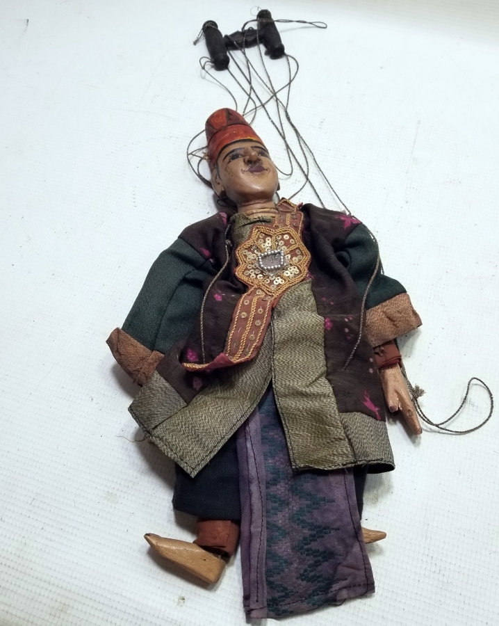 OSMANLI DÖNEMİ EL YAPIMI VE EL BOYAMA ÇOK NADİR KUKLA