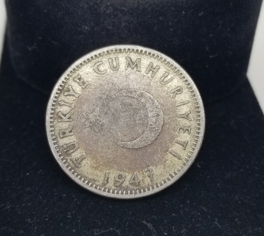 1947 YILI GÜMÜŞ 1 LİRA