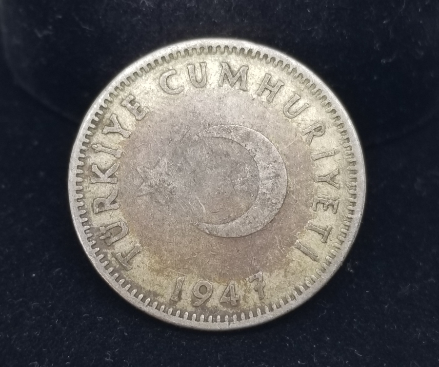 1947 YILI GÜMÜŞ 1 LİRA