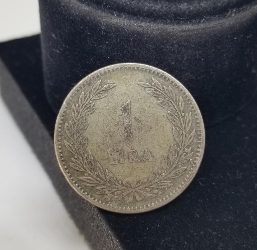 TÜRKİYE CUMHURİYETİ'NİN TEDAVÜLE VERİLMİŞ SON GÜMÜŞ PARASI 1948 TARİHLİ 1 LİRA