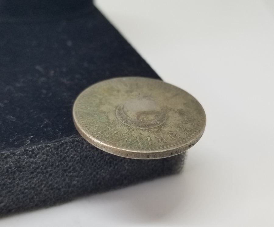 TÜRKİYE CUMHURİYETİ'NİN TEDAVÜLE VERİLMİŞ SON GÜMÜŞ PARASI 1948 TARİHLİ 1 LİRA