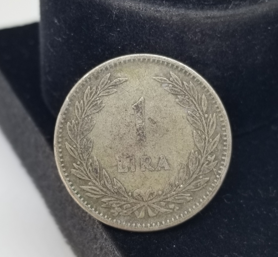 TÜRKİYE CUMHURİYETİ'NİN TEDAVÜLE VERİLMİŞ SON GÜMÜŞ PARASI 1948 TARİHLİ 1 LİRA