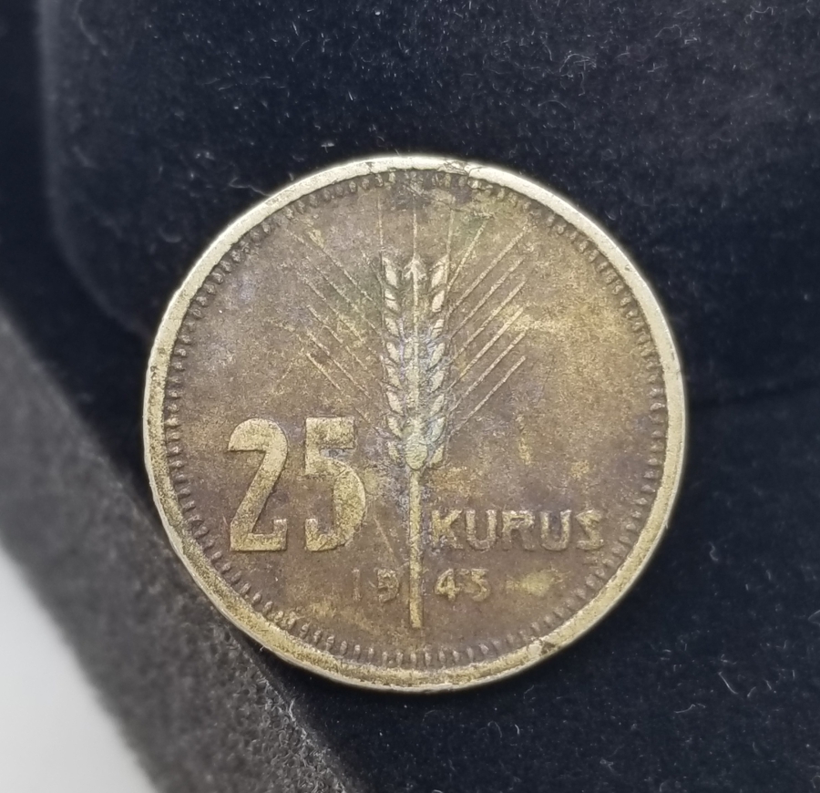 1943 YILI 25 KURUŞ