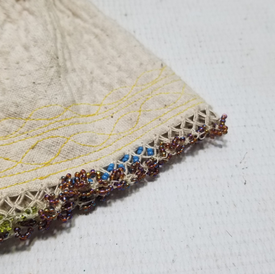 UÇLARI BONCUKLU OSMANLI DÖNEMİ DAMAT TAKKESİ