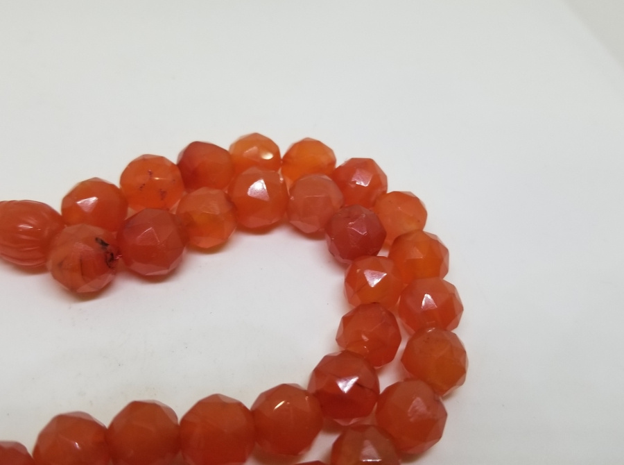 İMAMESİ DERVİŞ SİKKESİ FORMUNDA AKİK TESPİH