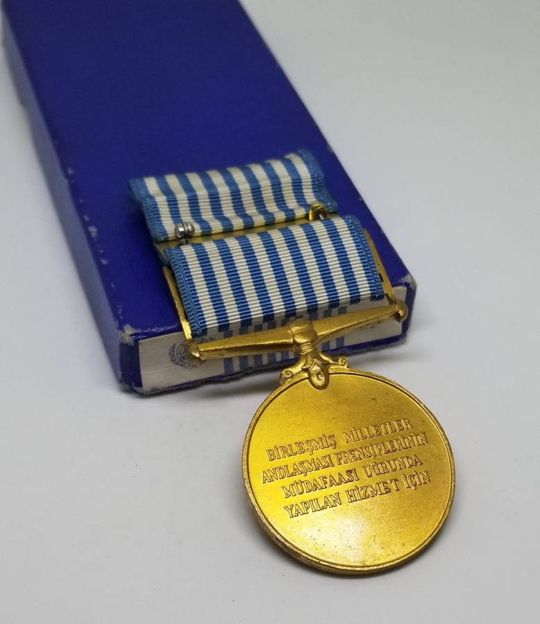 ORİJİNAL KUTUSUNDA VE ÇİL KONDİSYONDA KORE HARBİ MADALYASI