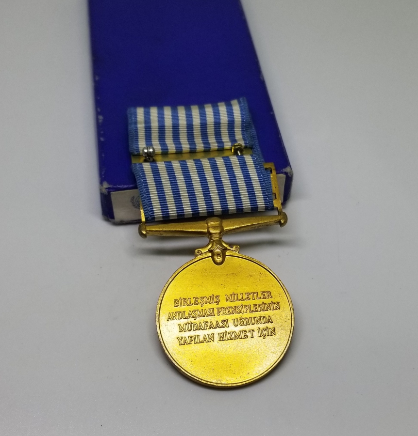 ORİJİNAL KUTUSUNDA VE ÇİL KONDİSYONDA KORE HARBİ MADALYASI