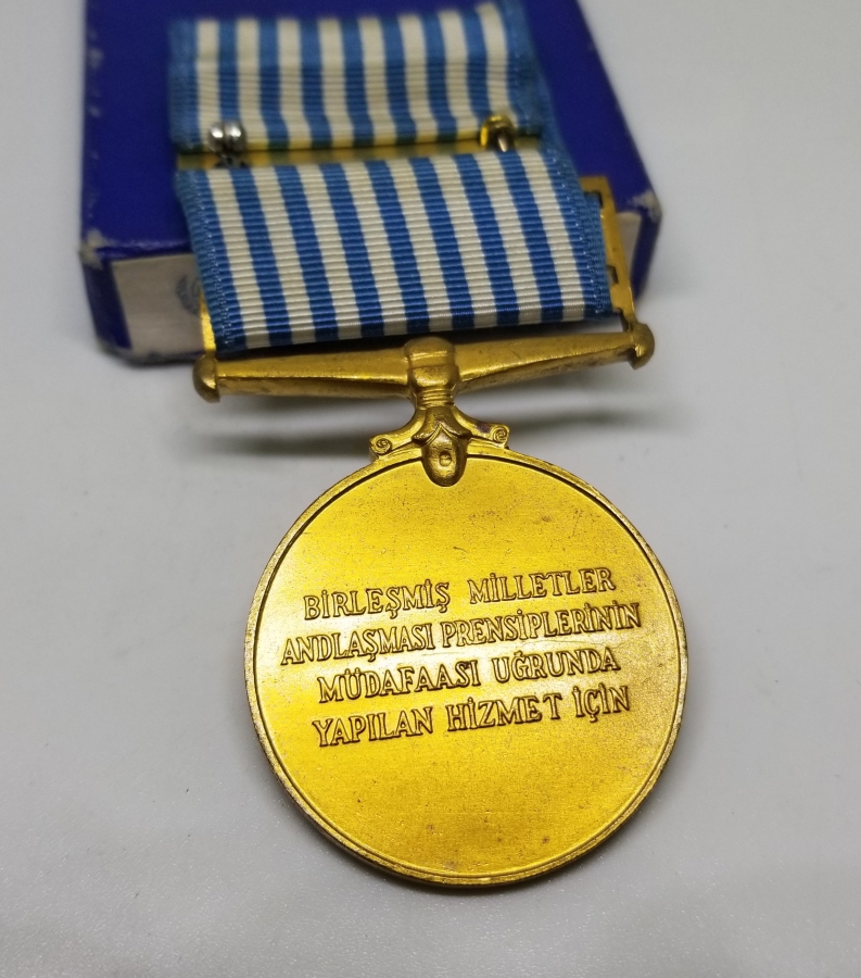 ORİJİNAL KUTUSUNDA VE ÇİL KONDİSYONDA KORE HARBİ MADALYASI