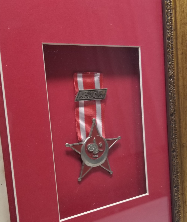 ATAMA BERATI- FOTOĞRAF VE MADALYASIYLA 1. DÜNYA SAVAŞI DÖNEMİ HARP SETİ