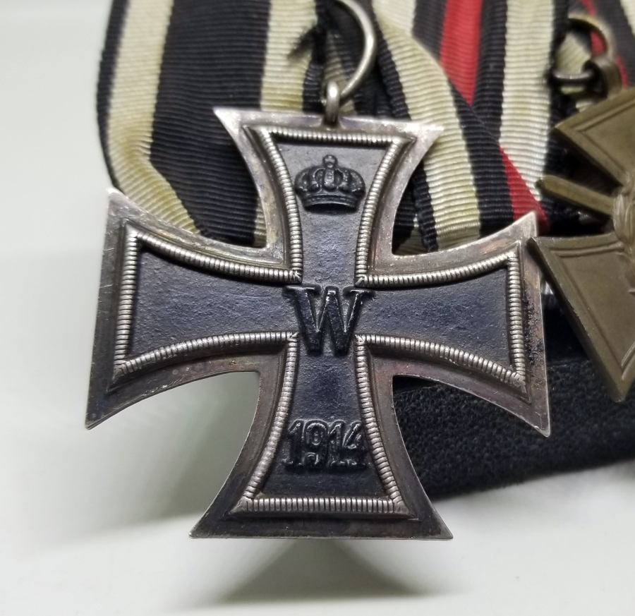 ALMAN DEMİR HAÇ VE ALMAN LİYAKAT MADALYALI NADİR ÇİFTLİ MADALYA