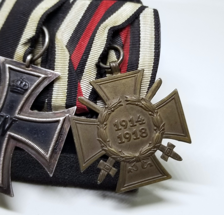 ALMAN DEMİR HAÇ VE ALMAN LİYAKAT MADALYALI NADİR ÇİFTLİ MADALYA