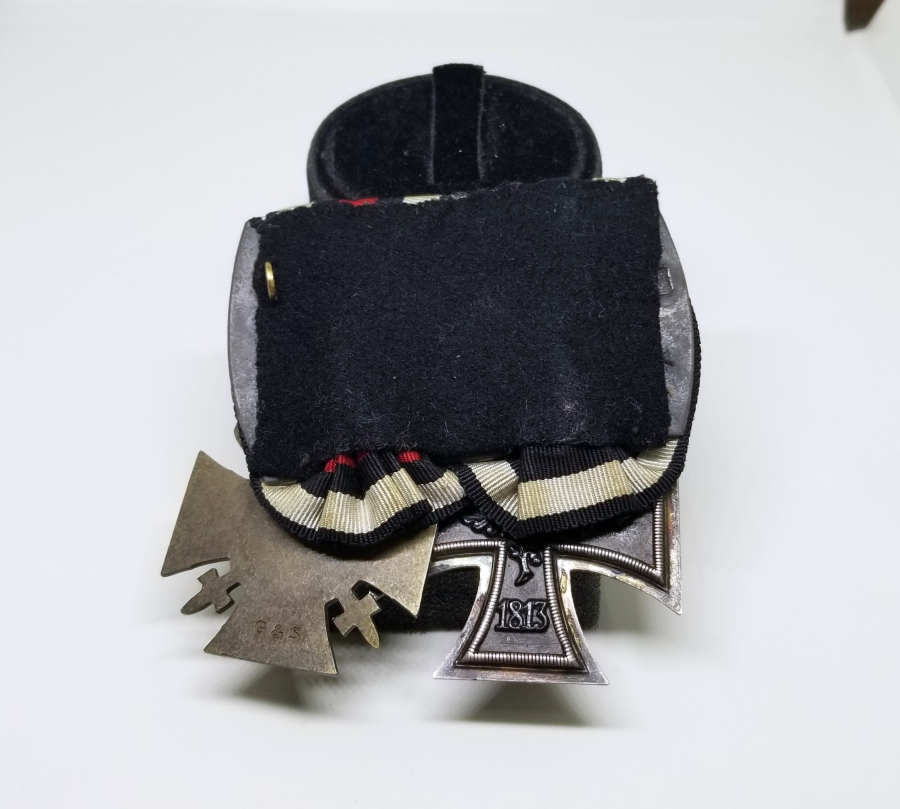 ALMAN DEMİR HAÇ VE ALMAN LİYAKAT MADALYALI NADİR ÇİFTLİ MADALYA