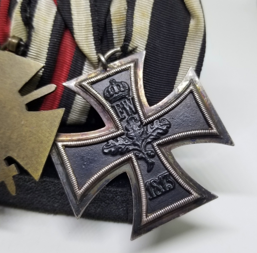 ALMAN DEMİR HAÇ VE ALMAN LİYAKAT MADALYALI NADİR ÇİFTLİ MADALYA