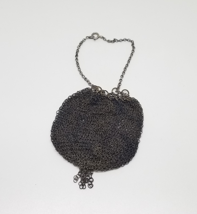 OSMANLI DÖNEMİ ZİNCİR İŞİ GÜMÜŞ ALTIN KESESİ