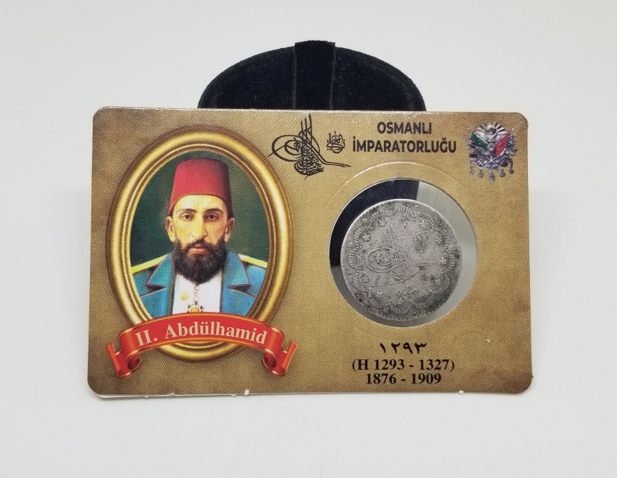 SULTAN ABDÜLHAMİD HAN DÖNEMİ KAPAMASINDA GÜMÜŞ 5 KURUŞ MECİDİYE