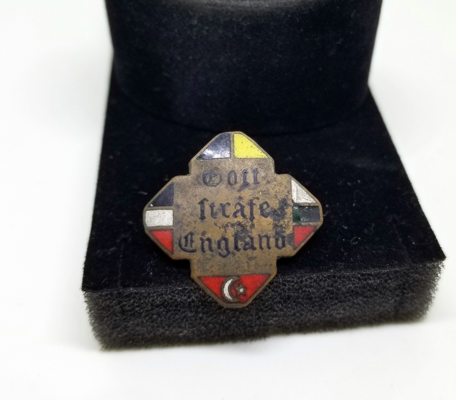 ÜZERİ MİNE İŞÇİLİKLİ VE BEDDUALI 1. DÜNYA SAVAŞI DÖNEMİ NADİR İTTİFAK ROZET