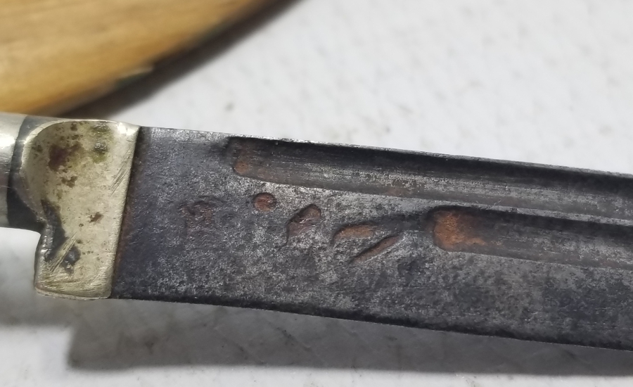 ORİJİNAL KININDA REMZİ USTA DAMGALI BURSA KAMASI