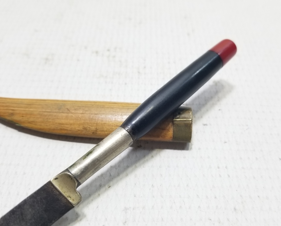 ORİJİNAL KININDA REMZİ USTA DAMGALI BURSA KAMASI