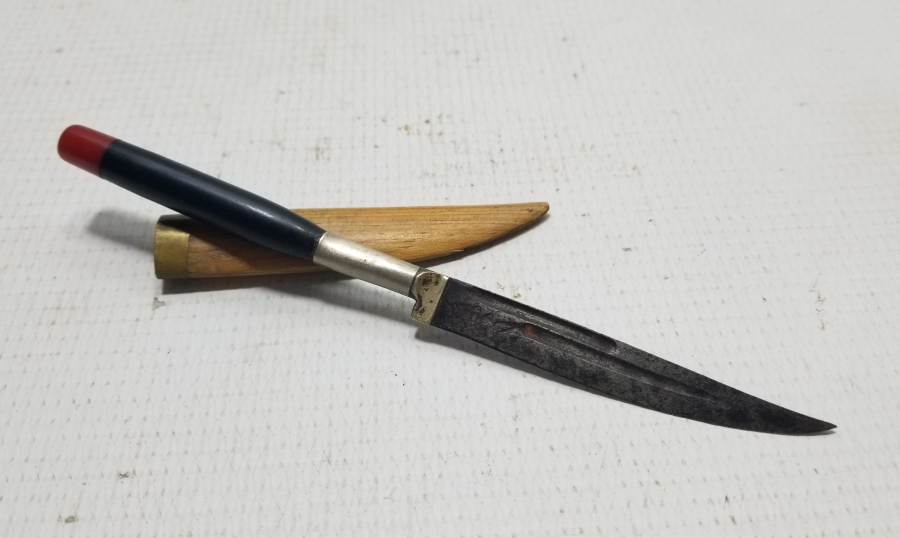 ORİJİNAL KININDA REMZİ USTA DAMGALI BURSA KAMASI