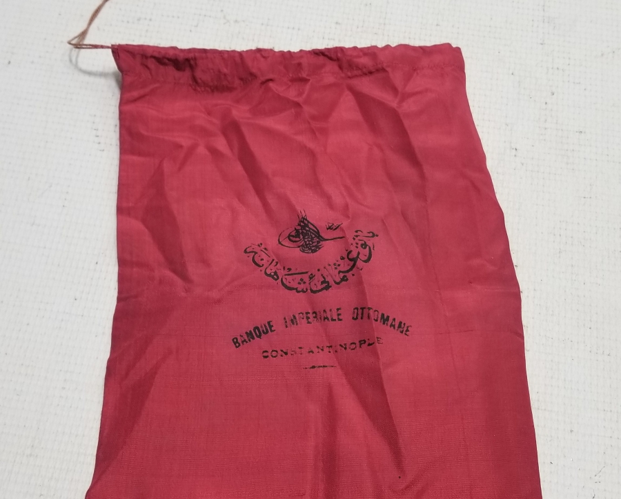 OSMANLI DÖNEMİ ÇOK NADİR OSMANLI BANKASI BOZUK PARA KESESİ