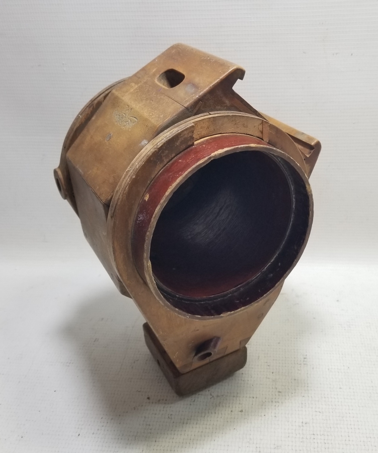 ÜZERİ OSMANLICA YAZILI ÇOK NADİR DARUL BEDAYİ SAHNE LAMBASI