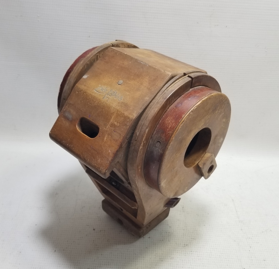 ÜZERİ OSMANLICA YAZILI ÇOK NADİR DARUL BEDAYİ SAHNE LAMBASI