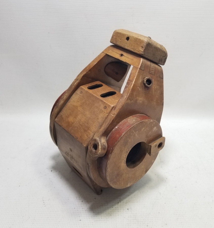 ÜZERİ OSMANLICA YAZILI ÇOK NADİR DARUL BEDAYİ SAHNE LAMBASI