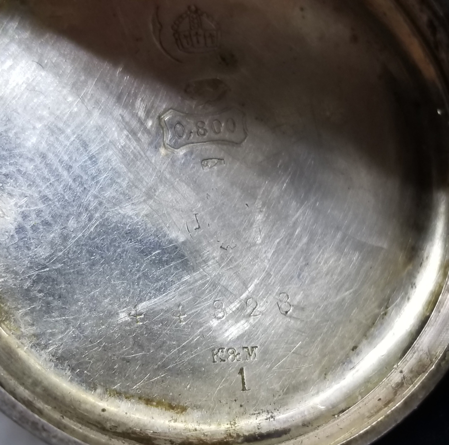 ARKASI OSMANLICA YAZILI TEYYARE CEMİYETİ HEDİYESİ ÇOK NADİR GÜMÜŞ CEP SAATİ