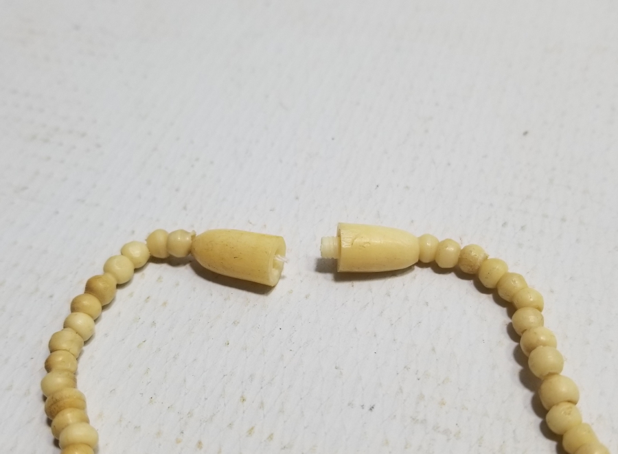 ÖZEL YAPIM ANTİKA KEMİK GERDANLIK